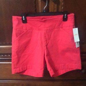 JAG RED 5in SHORTS SIZE 10